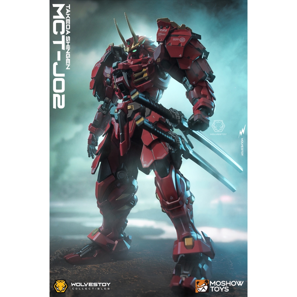 Mô Hình Moshow Toys Noble Class MCT-J02 Takeda Shingen 1/72 Metal