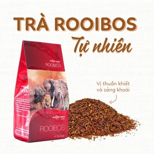 Trà thảo mộc Rooibos Nam Phi African Dawn túi lọc 40 gói/túi, không caffein, tốt cho sức khỏe