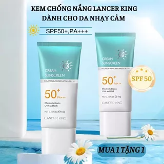 Kem Chống Nắng Cho Da Nhạy Cảm Kiềm Dầu LANCER KING SPF50+ PA+++ Không Bết Dính, Dưỡng Sáng, 50g
246.900
₫
-38%
#ShopThinhHanh
4.9
Đã bán 5k+
Hà Nội