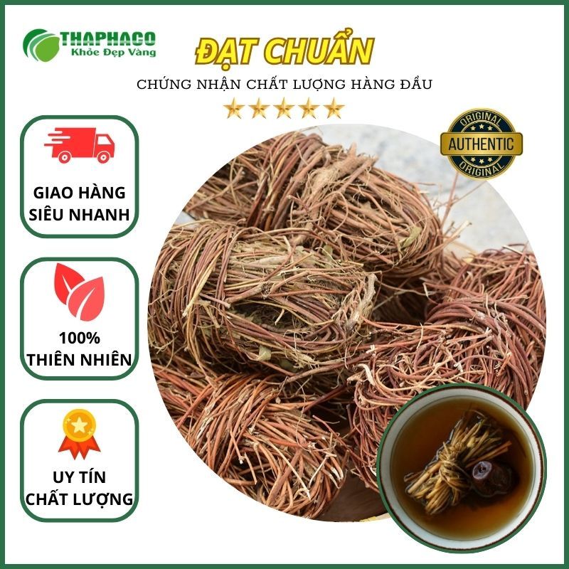 Trà kê cốt thảo sấy khô - Hàng sạch thơm cao cấp - Túi lớn loại 1kg - Thảo Dược THAPHACO