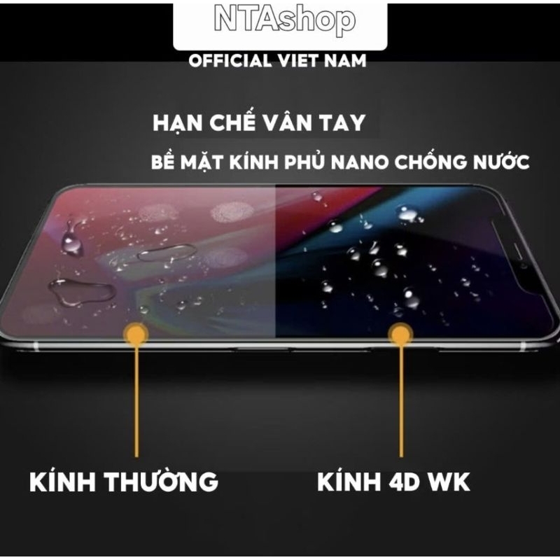 Kính Cường Lực Chống Nhìn Trộm Iphone  Wekome Kingkong X/Xs Max/11 PRM /12 PRM/13 PRM/14 Promax/15 Promax/16/16 Promax