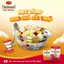 Combo 4 túi yến mạch sữa - phô mai 250g-220g