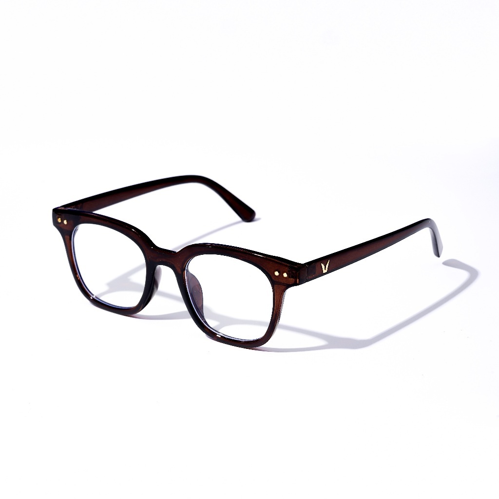 Ảnh Gọng kính mắt vuông nam nữ LILYEYEWEAR chất liệu nhựa cao cấp chắc chắn kiểu dáng hiện đại màu sắc thời trang 6810 3