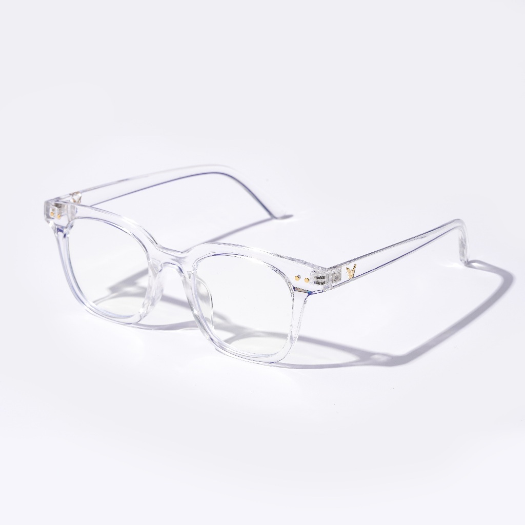 Ảnh Gọng kính mắt vuông nam nữ LILYEYEWEAR chất liệu nhựa cao cấp chắc chắn kiểu dáng hiện đại màu sắc thời trang 6810 4