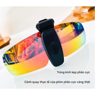 Kính phân cực  kẹp mũ nón câu cá đặc biệt tăng cường độ rõ nét dùng ng
