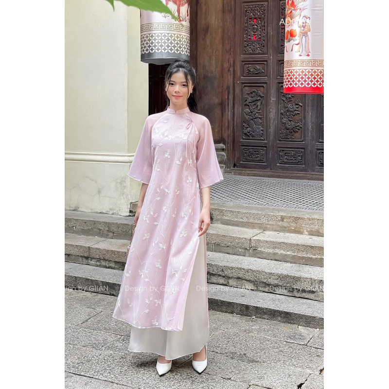 áo dài lỡ tơ 2 lớp cho nàng