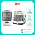 Máy tiệt trùng hơi nước sấy khô Baby Brezza Mỹ, máy tiệt trùng bình sữa cho bé - Bảo hành chính hãng 1 năm — ảnh 1