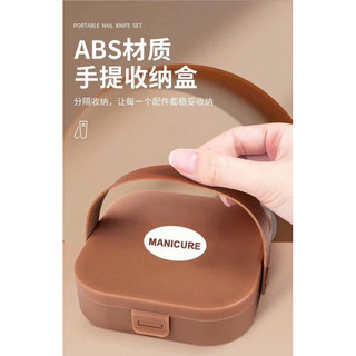 Bộ bấm móng 8 móng nhỏ gọn tiện lợi