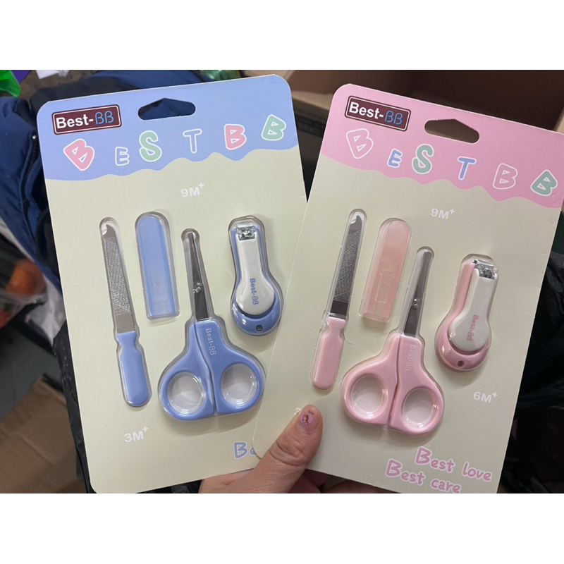 COMBO Bấm Móng Tay Cho Bé Sơ Sinh Best BB Xinh Xắn Và Tiện Lợi (3 chi tiết)