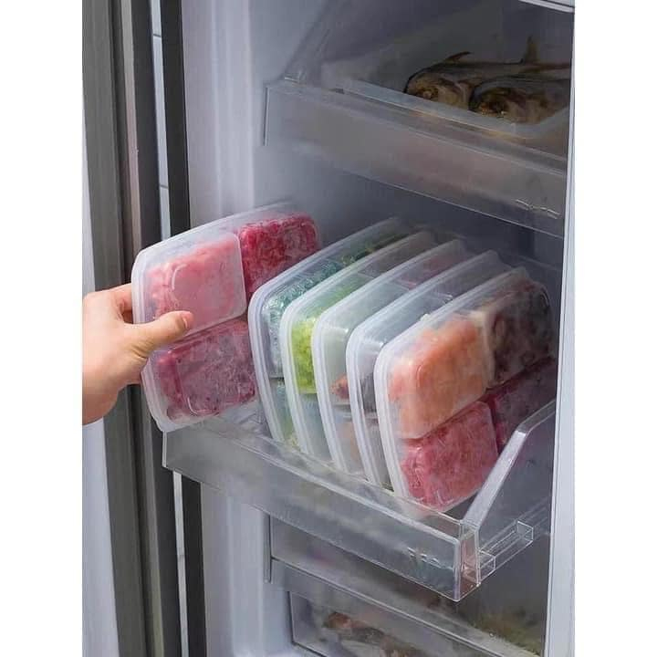HỘP NHỰA ĐỰNG THỰC PHẨM 4 NGĂN ĐA NĂNG TIỆN DỤNG