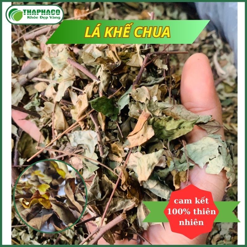 Lá khế chua sấy khô - Hàng sạch thơm giá tốt - Túi lớn loại 1kg - Thảo Dược THAPHACO