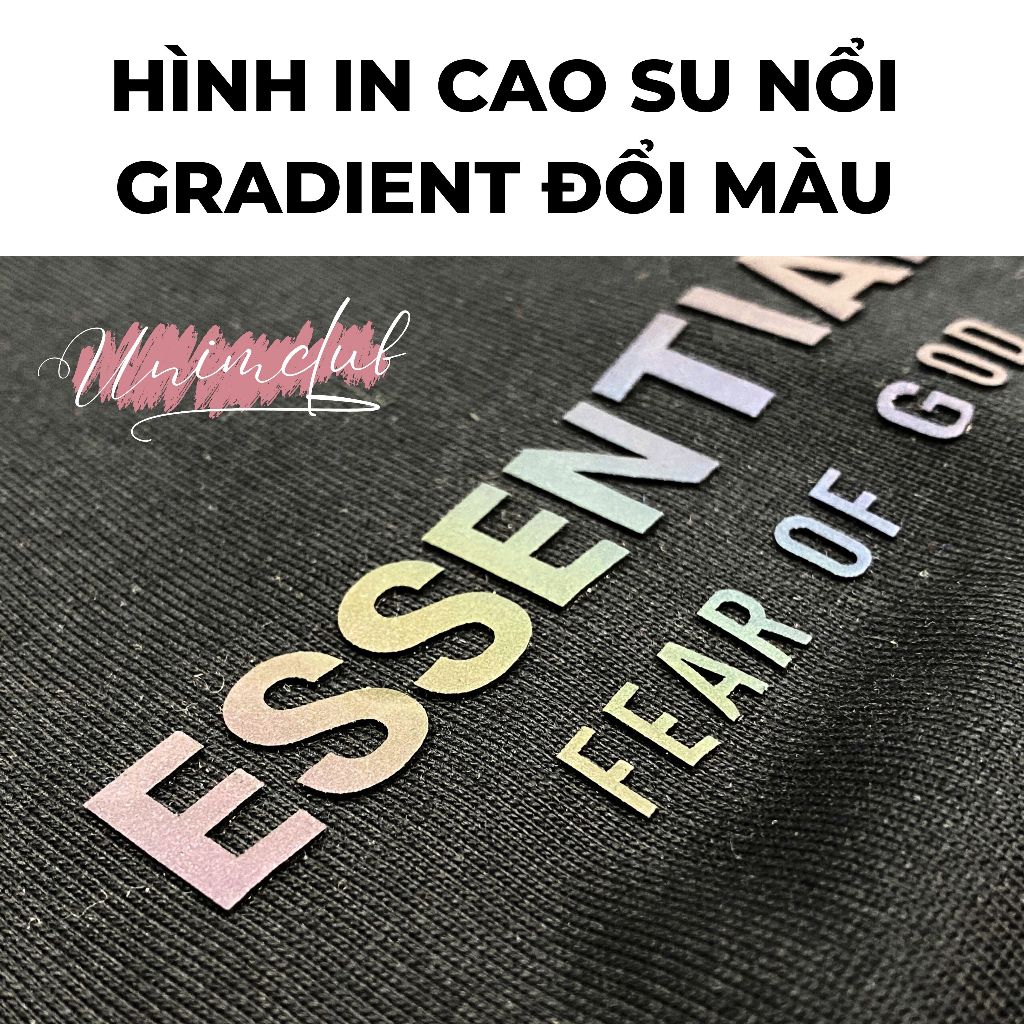 [Hình In Cao Su Nổi 2 Mặt] Áo Thun ESSENTIALS 1977 In Cao Su Nổi 2 MẶT Cao Cấp Phong Cách Streetwear Y2K AP221