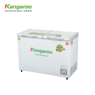 Tủ đông kháng khuẩn Kangaroo 252 lít KGFZ400NC2 - 2 ngăn 2 cánh