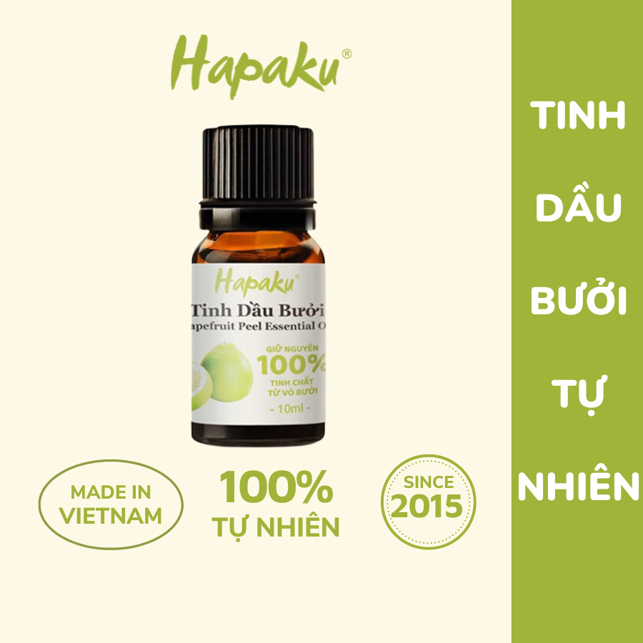 Ảnh Tinh Dầu Bưởi Nguyên Chất Hapaku Kích Thích Mọc Tóc, Cung Cấp Dưỡng Chất 10ml 1