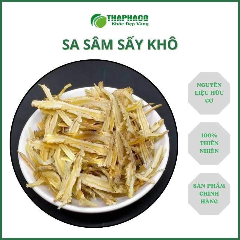 [500gram] Sa sâm thái lát sấy khô - Hàng sạch thơm cao cấp - Thảo Dược THAPHACO