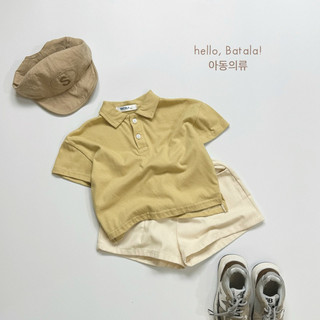 Quần short kaki 02 cho bé Batala Kids, Quần đùi kaki 4 MÀU MỚI bé trai bé gái phong cách Hàn Quốc SHORT KAKI 02 2025