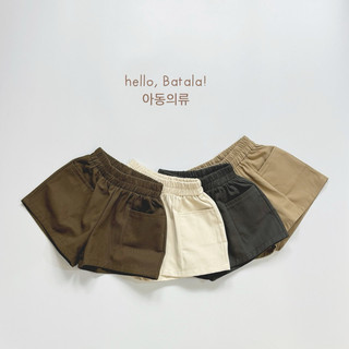 Quần short kaki 02 cho bé Batala Kids, Quần đùi kaki 4 MÀU MỚI bé trai bé gái phong cách Hàn Quốc SHORT KAKI 02 2025