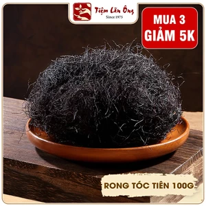 Rong tóc tiên 100g, rong mái chèo, tóc tiên nấu súp thơm ngon, bổ dưỡng - Tiệm Lãn Ông