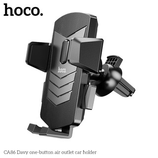 Giá đỡ kẹp điện thoại cho ô tô xe hơi Hoco CA86 Gắn trên lọc gió (Đen) - Phụ Kiện Nhất Tín