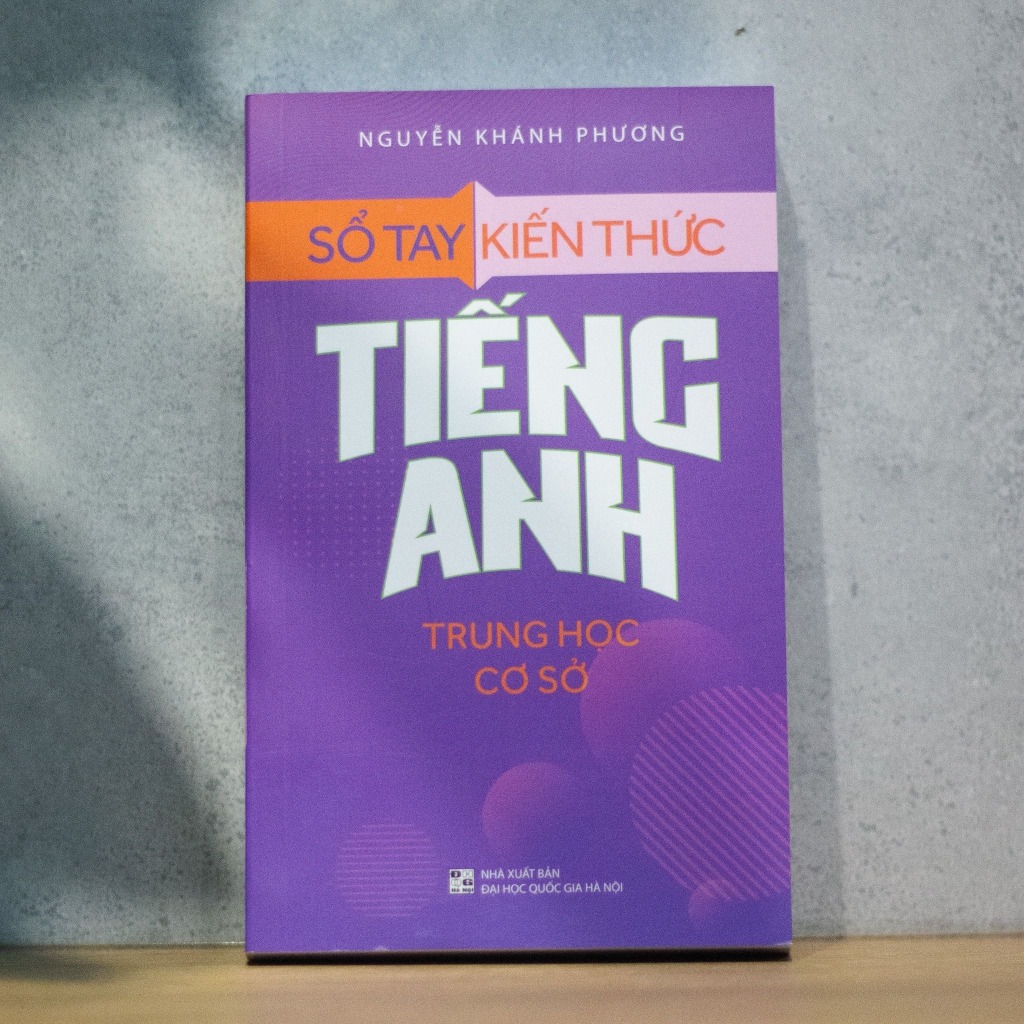 Ảnh Sách: Sổ Tay Kiến Thức Toán + Tiếng Anh + Ngữ Văn + Vật Lí + Hóa Học Trung Học Cơ Sở 3