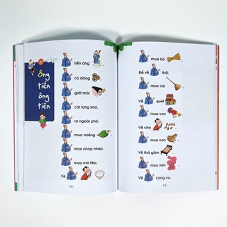Sách Đồng Dao Tư Duy Hình Ảnh Cho Bé, Tập Đọc Tập Nói - Đại Mai Books