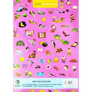 Sách Đồng Dao Tư Duy Hình Ảnh Cho Bé, Tập Đọc Tập Nói - Đại Mai Books
