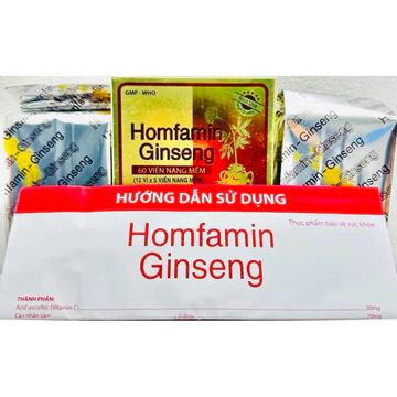 Viên Uống Bổ Sung Tăng Đề Kháng Sức Khoẻ Chiết Xuất Cao Nhân Sâm🫚Hộp 60 Viên