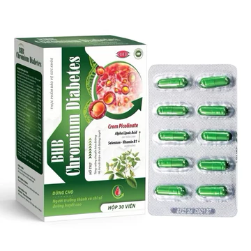 Viên Hỗ Trợ Đường Huyết Chiết Xuất Mướp Đắng & Dây Thìa Canh🍃Hộp 30 Viên
