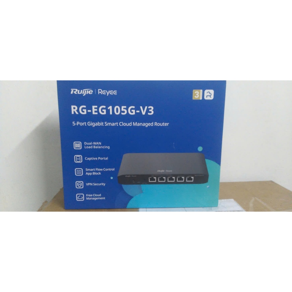 Gateway Router Cân bằng tải thông minh Ruijie Reyee EG105G V3 EG105G-P ...