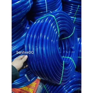 Ống nước lưới dẻo xanh dương Phi 21 và Phi 27, 50m chất lượng cao