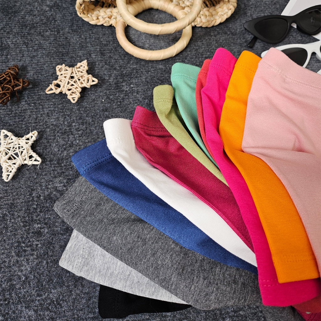 Ảnh Quần Legging Đùi Cho Bé Gái Form Cực Xinh Thời Trang Mùa Hè Biker Thun Ôm- Babyboo - PiBo Store 3