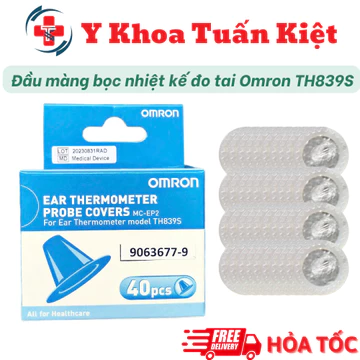 ✅ Đầu Màng Bọc Nhiệt Kế Đo Tai Omron TH839S Chính Hãng