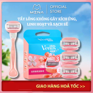 Đầu lưỡi rời thay thế dao cạo cho nữ có đầu bơ gillette venus comfortglide white tea venus