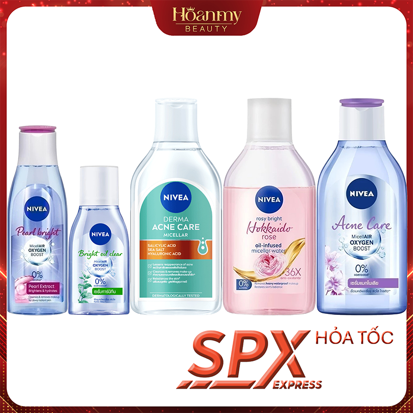 Nước Tẩy Trang NIVEA Sạch Sâu Ngừa Mụn | Dưỡng Sáng | Dịu Nhẹ (400 ml)