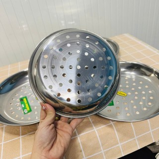 Vỉ hấp Không Chân bỏ nồi lẩu tiện lợi đẹp mắt, hấp mực hấp tôm hấp thịt - Hùng Home