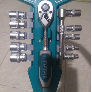 ĐỒ NGHỀ TOTAL Bộ 12 shocket 1/4 inch THT14114126