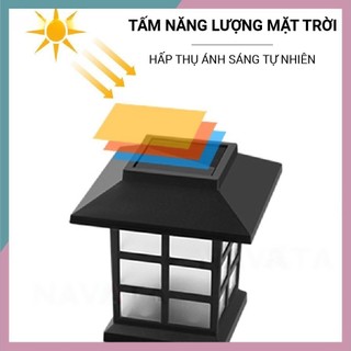 Ảnh 4 – Đèn ngôi nhà cắm cỏ sân vườn năng lượng mặt trời chất lượng cao, chống nước, tự động bật tắt