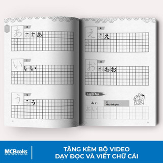 Sách - Combo Tập Viết Tiếng Nhật Bảng Chữ Cái Hiragana và Katakana