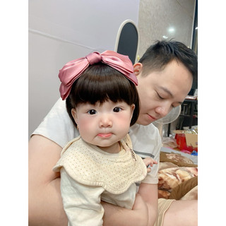 🌸 [B01] Bờm/Cài Tóc Handmade Cho Bé Gái Nơ Vải