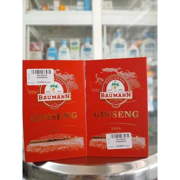 Viên uống nhân sâm Baumann Ginseng USA- Hỗ trợ tăng cường sức khỏe toàn diện (130 VIÊN)