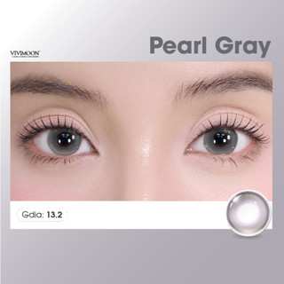 01 Chiếc Kính áp tròng VIVIMOON LENS 1 ngày màu nâu xám Pearl Gray (Giá 1 bên mắt, x2 để đặt 1 đôi)