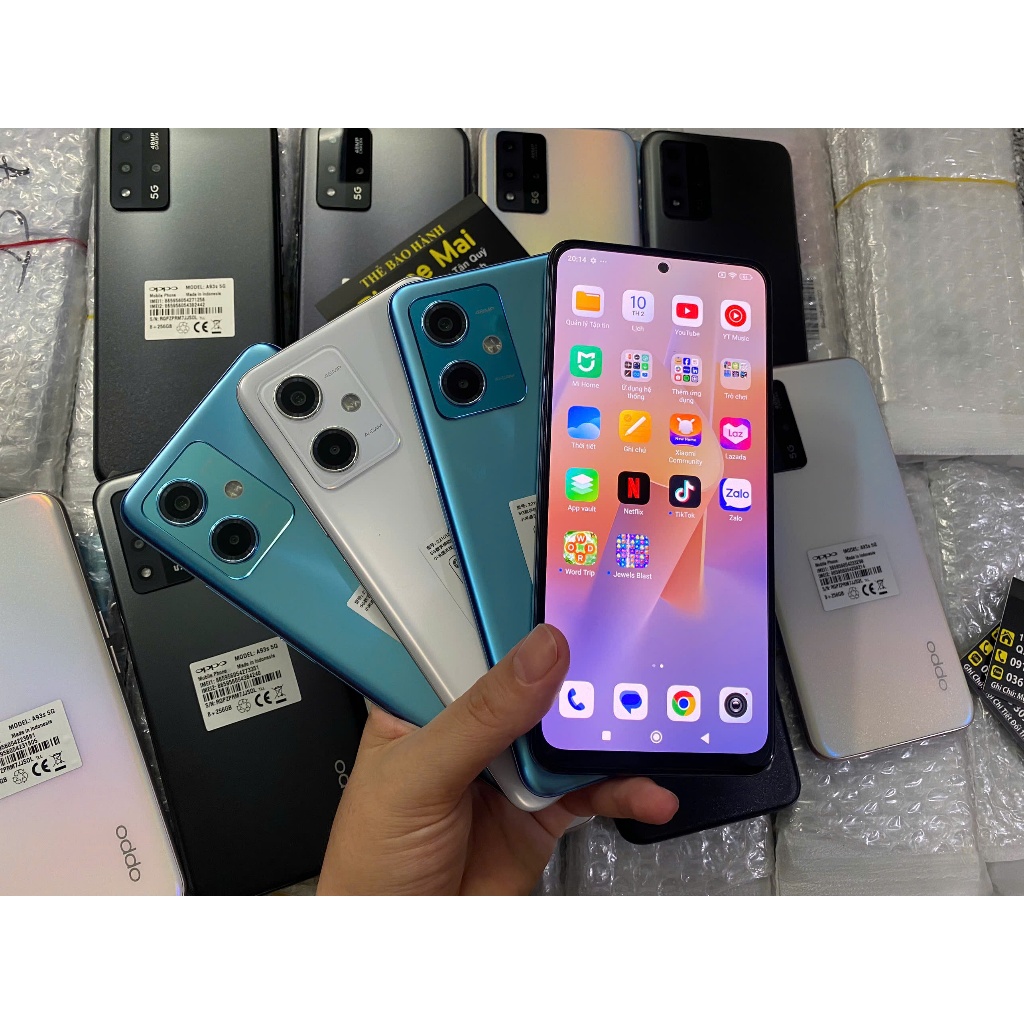 Điện thoại Xiaomi Redmi Note 12 5G (Snapdragon 4 Gen1(8GB/128GB) pin 5000 mAh Fullbox