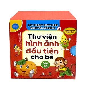 Sách - Bộ Hộp Thư Viện Hình Ảnh Đầu Tiên Cho Bé Từ 0 6 Tuổi Song Ngữ Việt Anh - Tập 2 - Đại Mai Books