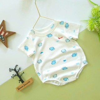 Body cộc tay sơ sinh Bunny chất thun cotton cho bé 4-10kg(2)