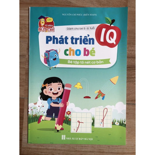 [Chuẩn NXB] Sách phát triển IQ cho bé dành cho trẻ 5-6 tuổi (Bộ 8 quyển)