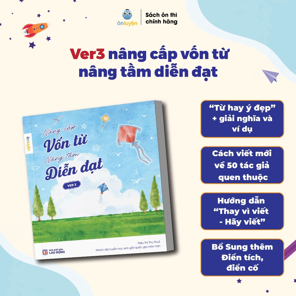 Ảnh Sách Nâng cấp vốn từ, nâng tầm diễn đạt Version 3 - Nhà Sách Ôn Luyện 1