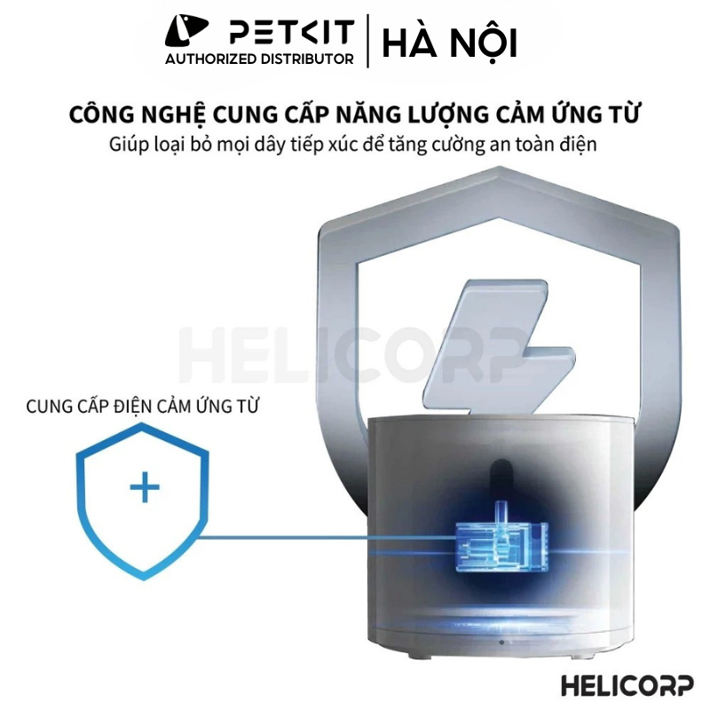 Ảnh Máy Lọc Nước Cho Chó Mèo PETKIT SOLO 2 Công Nghệ Bơm Không Dây Sử Dụng Nguồn USB 5V An Toàn Điện 4