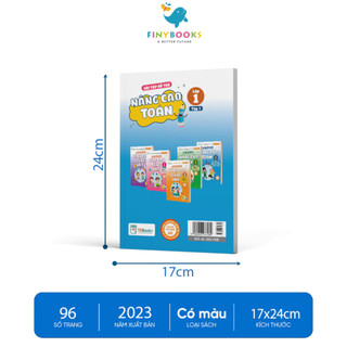 Sách - Tham khảo Lớp 1 - Combo Bài tập bổ trợ nâng cao Toán Lớp 1 (Tập 1+ Tập 2) - Theo Chương Trình SGK Mới