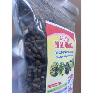 Phân bón hữu cơ chuyên dụng cho cây mai, gói 1kg, tăng trưởng khỏe mạnh.
