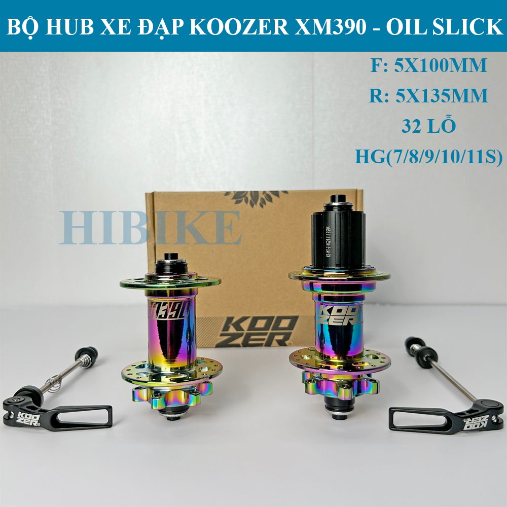 Bộ Hub Xe Đạp Koozer XM390 – 32 Lỗ Moay Ơ Phanh Đĩa | Shopee Việt Nam